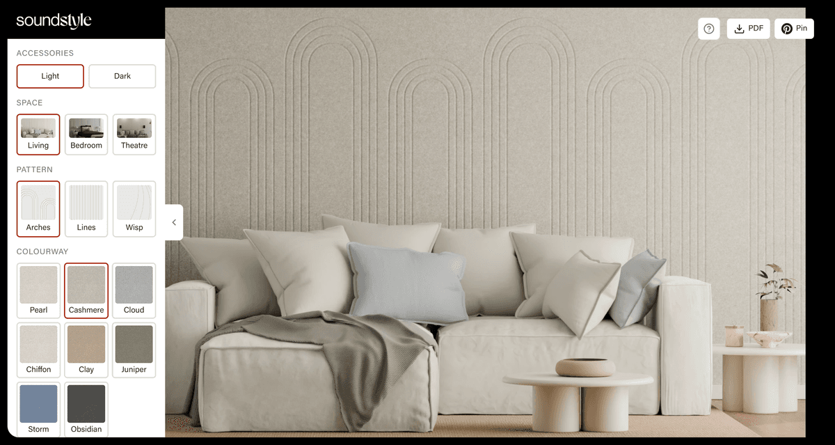 SoftwareLabs and Woven Image Soundstyle Visualiser